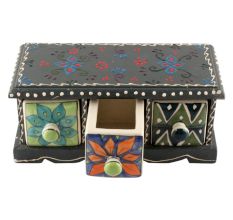 Spice Box-1443 Masala Rack Container Gift Item